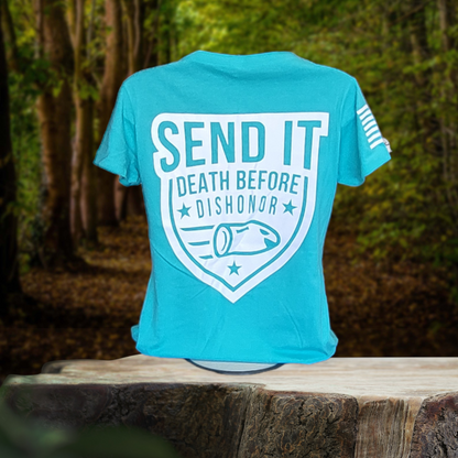 Women's Send It Bullet in teal