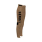 Send It Black and Tan pant